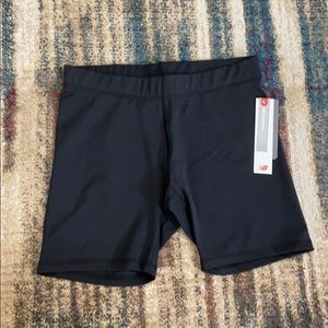 Black compression shorts